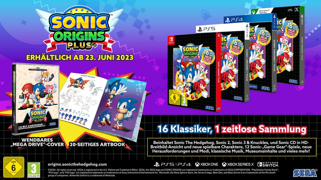 Sonic Origins Plus (DE) — Limited Edition