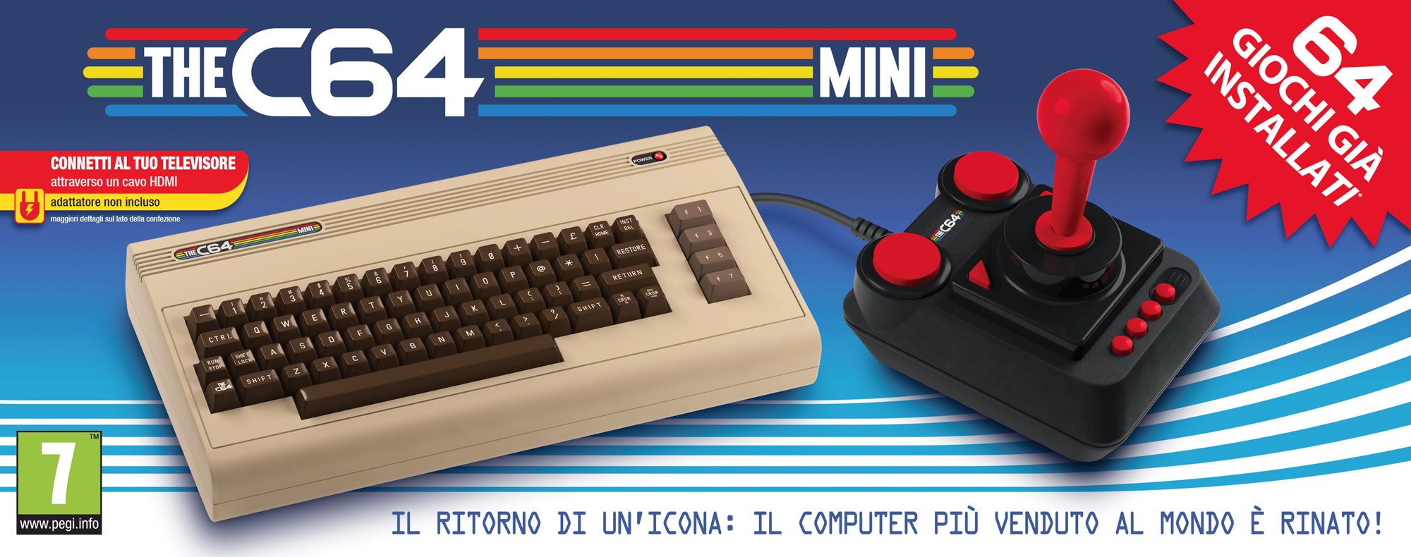 Konsole The C64 Mini + Controller