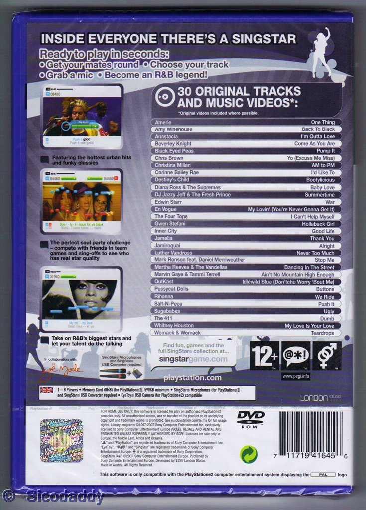 SingStar R&B (GB)