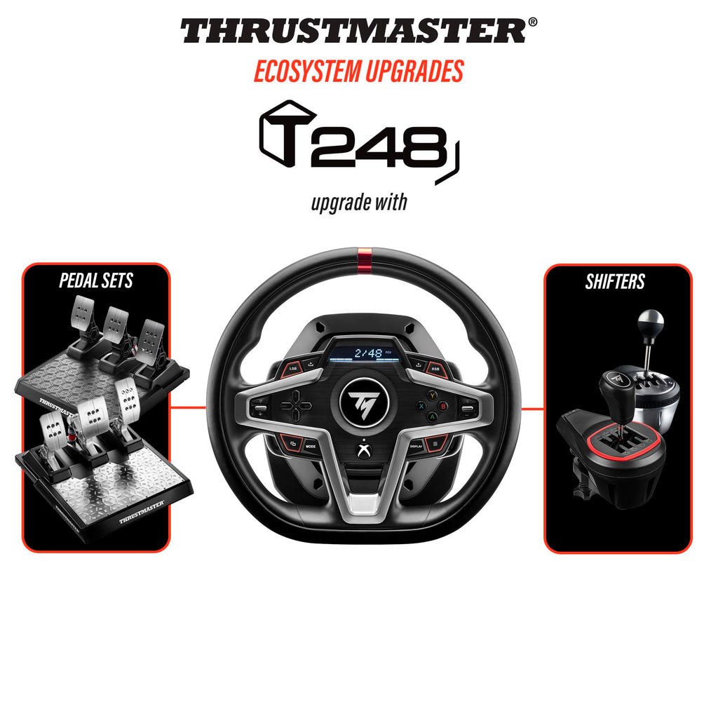 Force Feedback Racing Wheel T248 + Pedale [Thrustmaster]