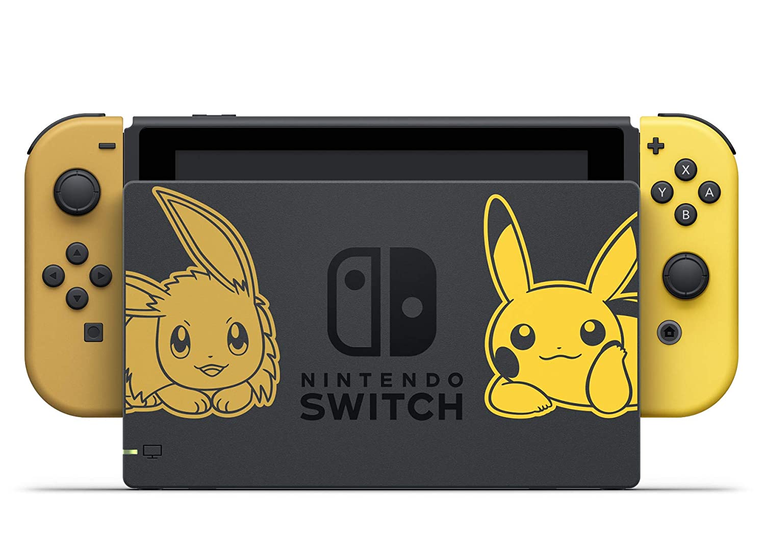Konsole Pokémon: Let’s Go, Pikachu! Edition Bundle + Dock + HDMI + Netzteil + Pokeball