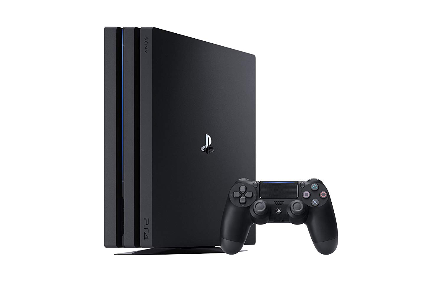 Konsole Pro 1TB schwarz + FIFA 19 + Original Controller