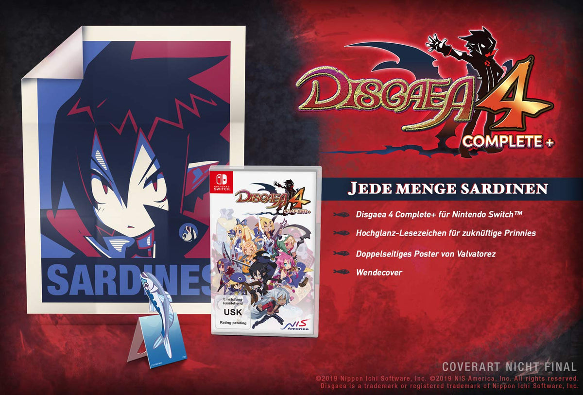Disgaea 4: Complete A Promise of Sardines Edition (DE)