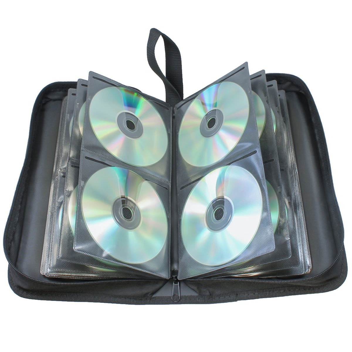 CD/DVD - Tasche / Ordner für 96 Datenträger schwarz [Vivanco]
