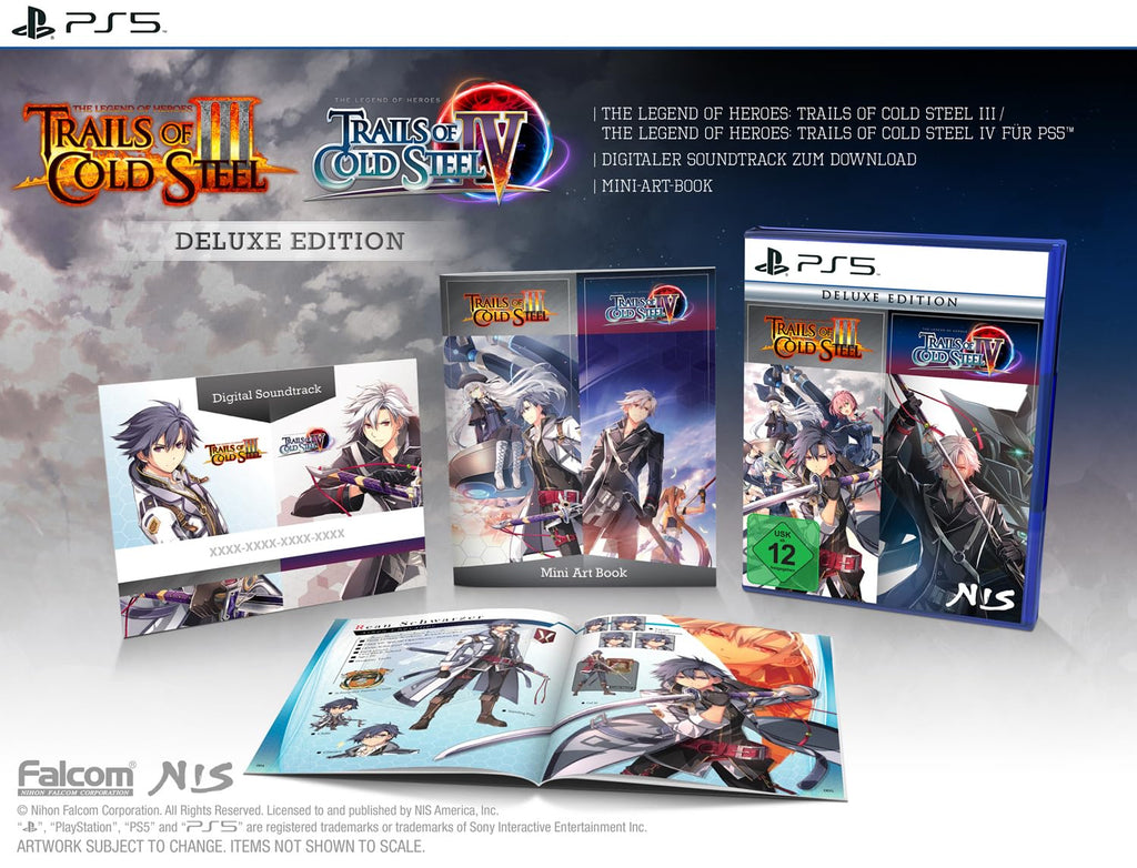 The Legend of Heroes: Trails of Cold Steel III & IV (DE) — Deluxe Edition