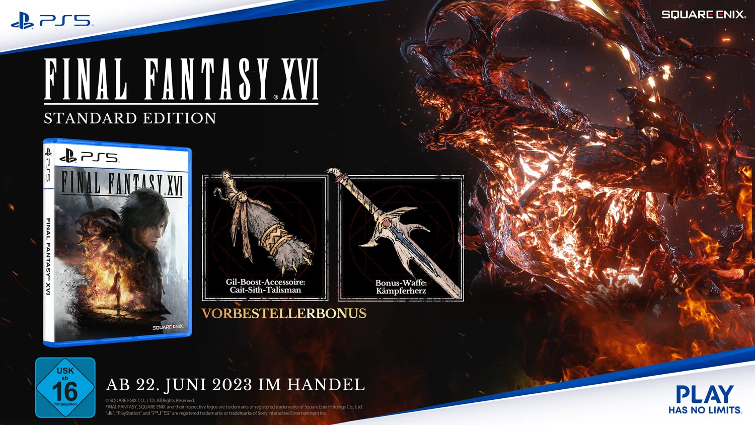 Final Fantasy XVI (DE) — Deluxe Edition