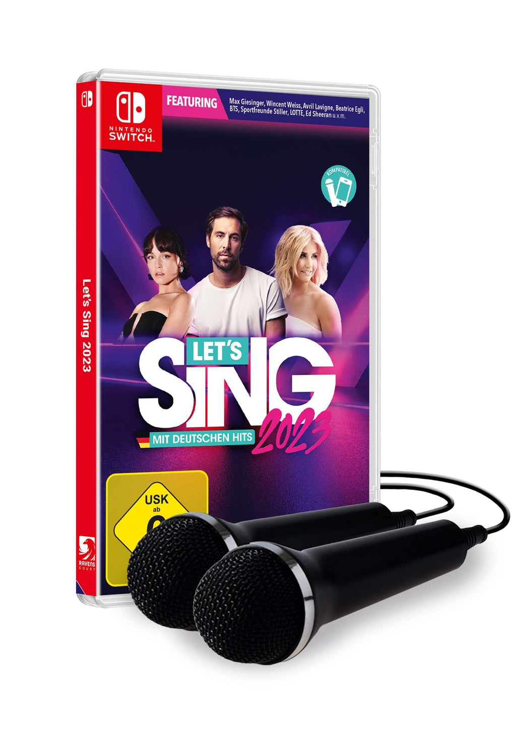 Let's Sing 2023 + 2 Mikrofone (DE) — Big Box