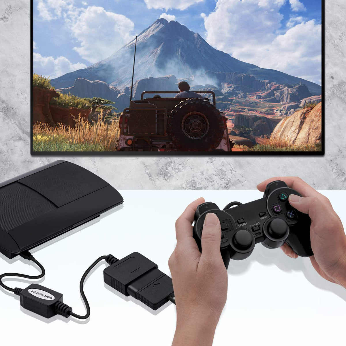 Controller / Pad Adapter auf PS3 / PC USB [Mcbazel]