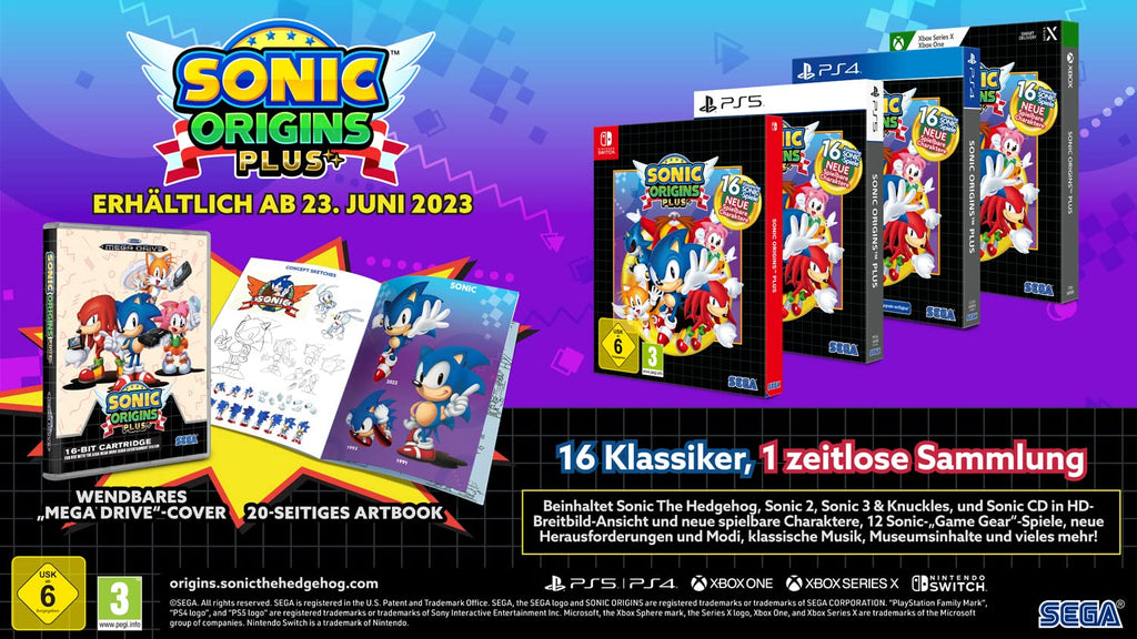 Sonic Origins Plus (DE) — Limited Edition