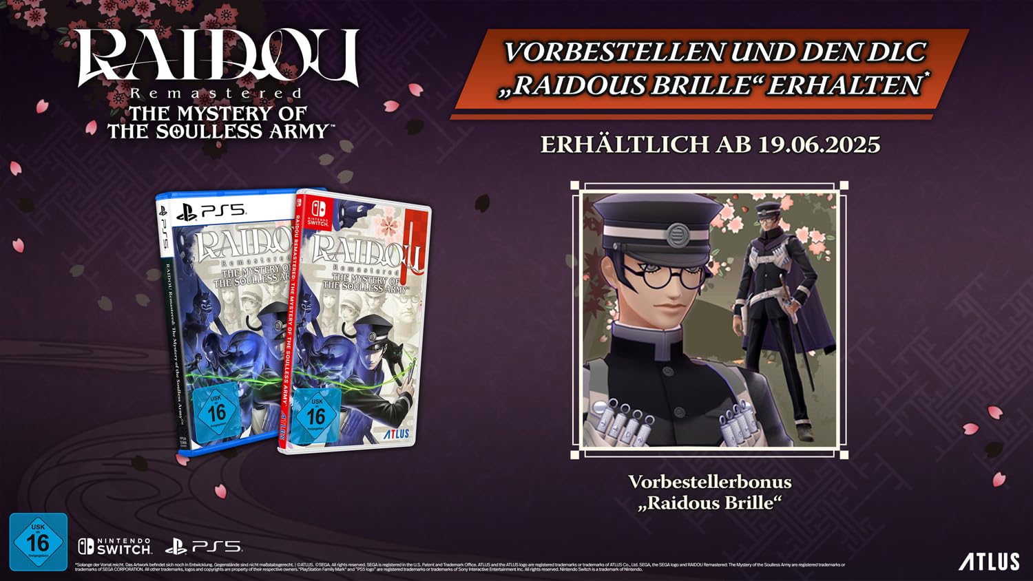 Raidou : The Mystery of the Soulless Army (DE) — Remastered