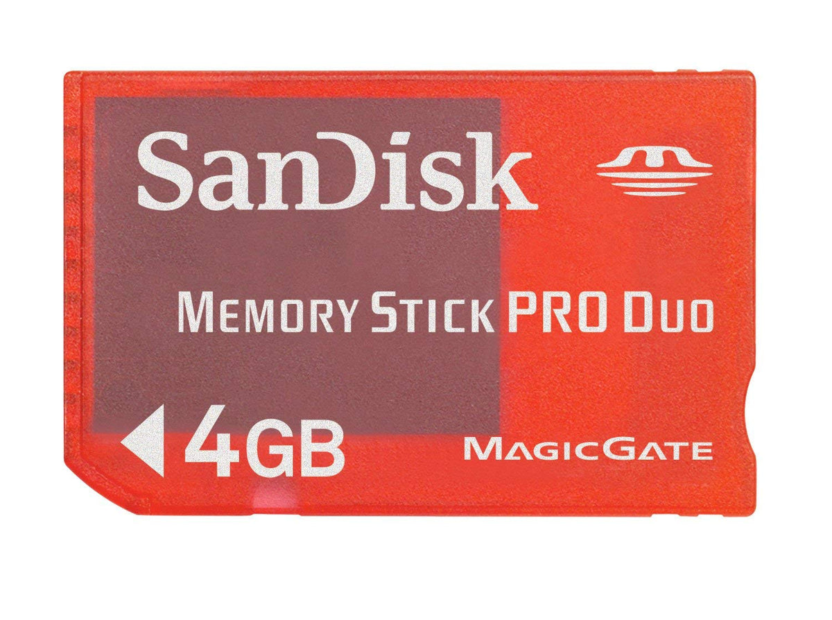 Memory Stick / Speicherkarte Pro Duo 4GB MagicGate rot [SanDisk]