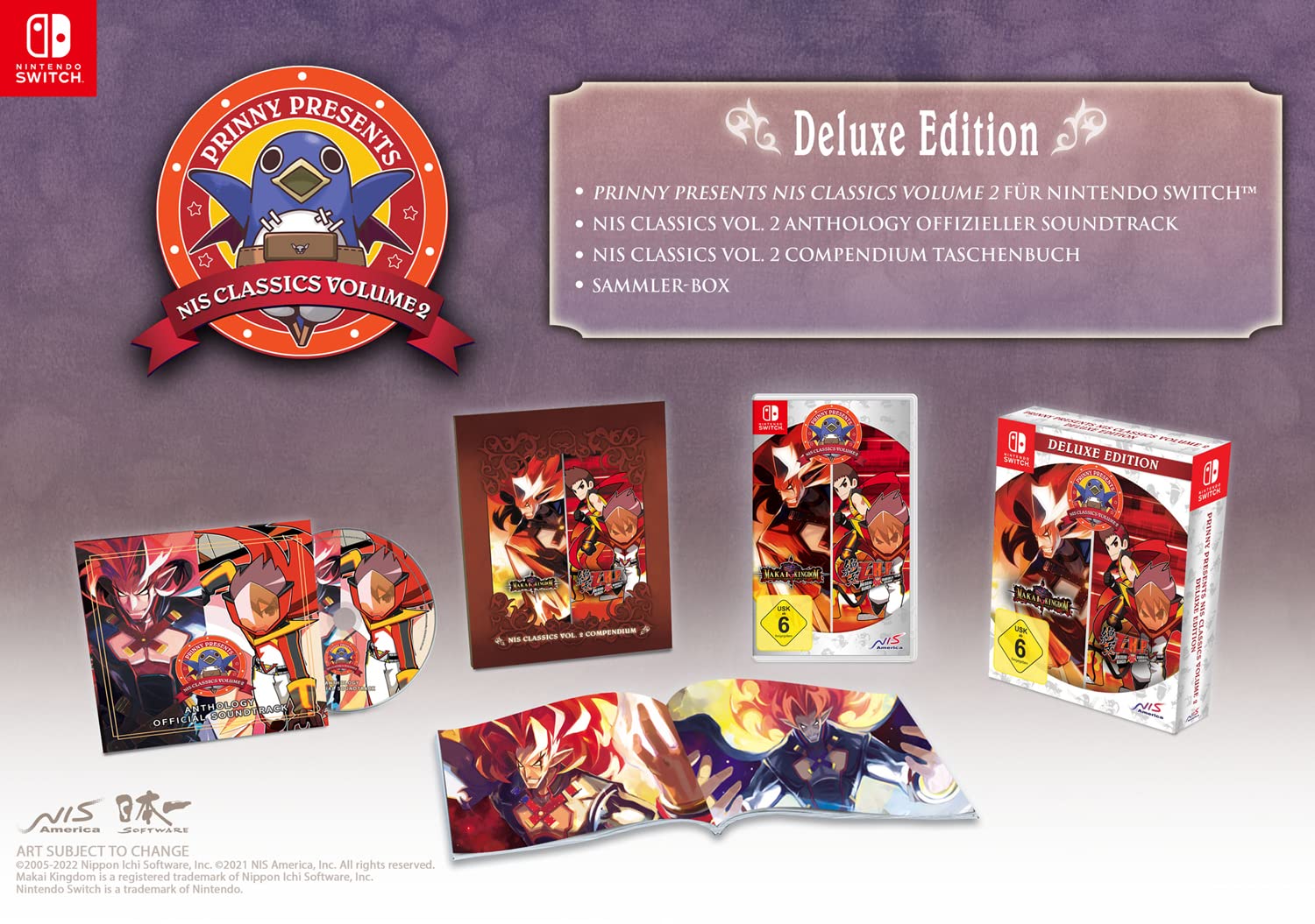 NIS Classics Volume 2: Makai Kingdom: RaR & ZHP: Ranger vs. Evilman (DE) — Deluxe Edition