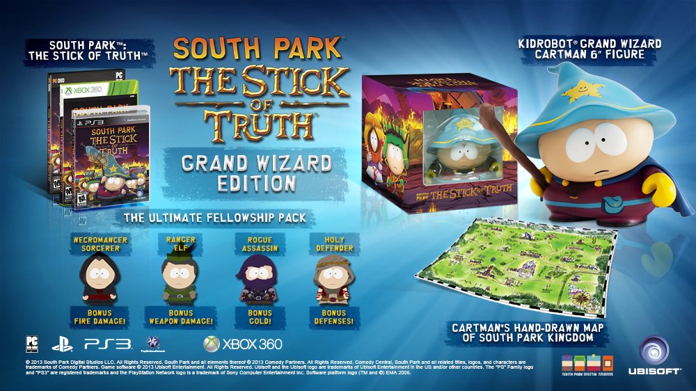 South Park: Der Stab der Wahrheit / The Stick of Truth Grand Wizard Edition (US) — Grand Wizard Edition