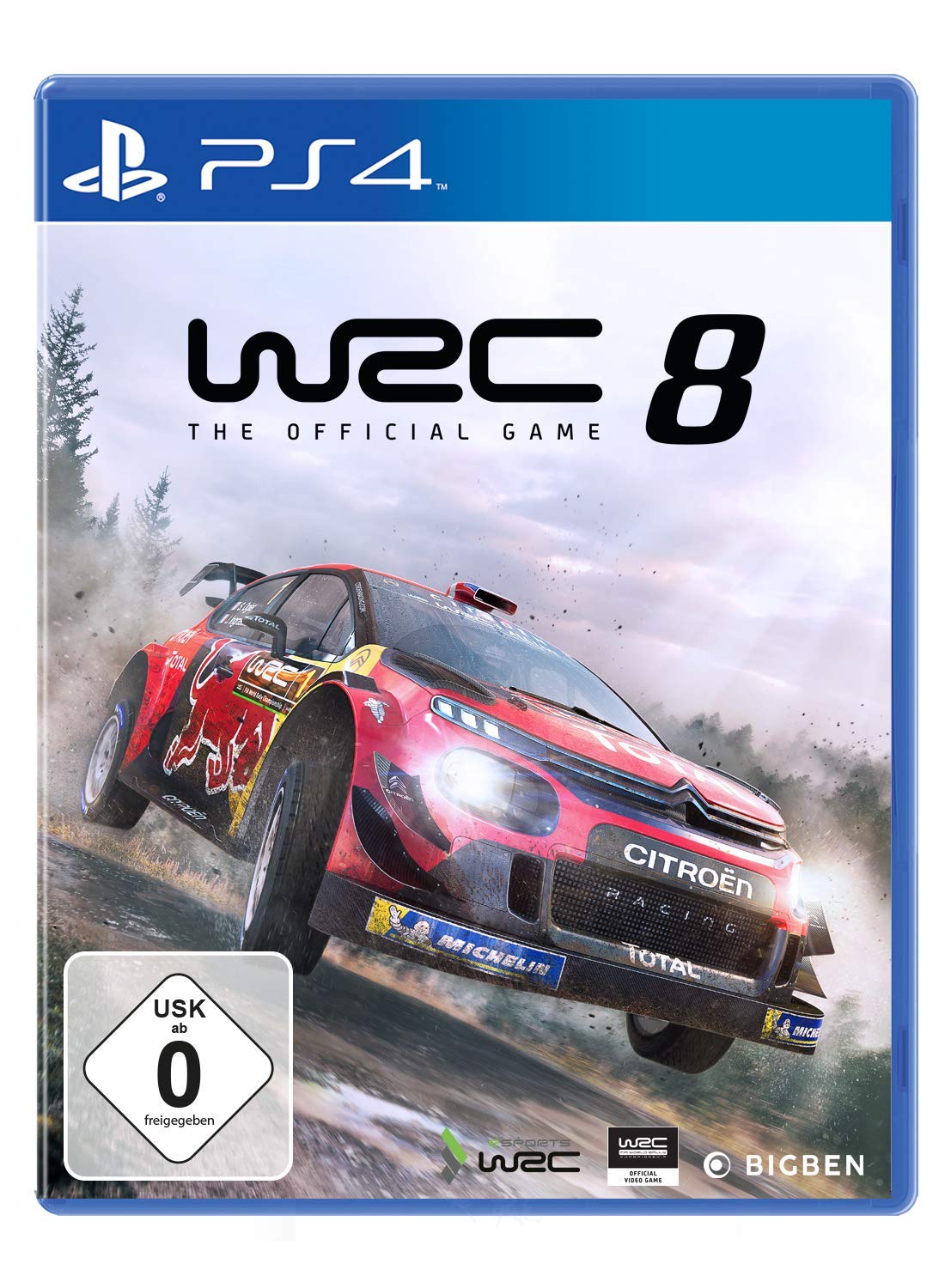 WRC 8: The Official Game (DE)