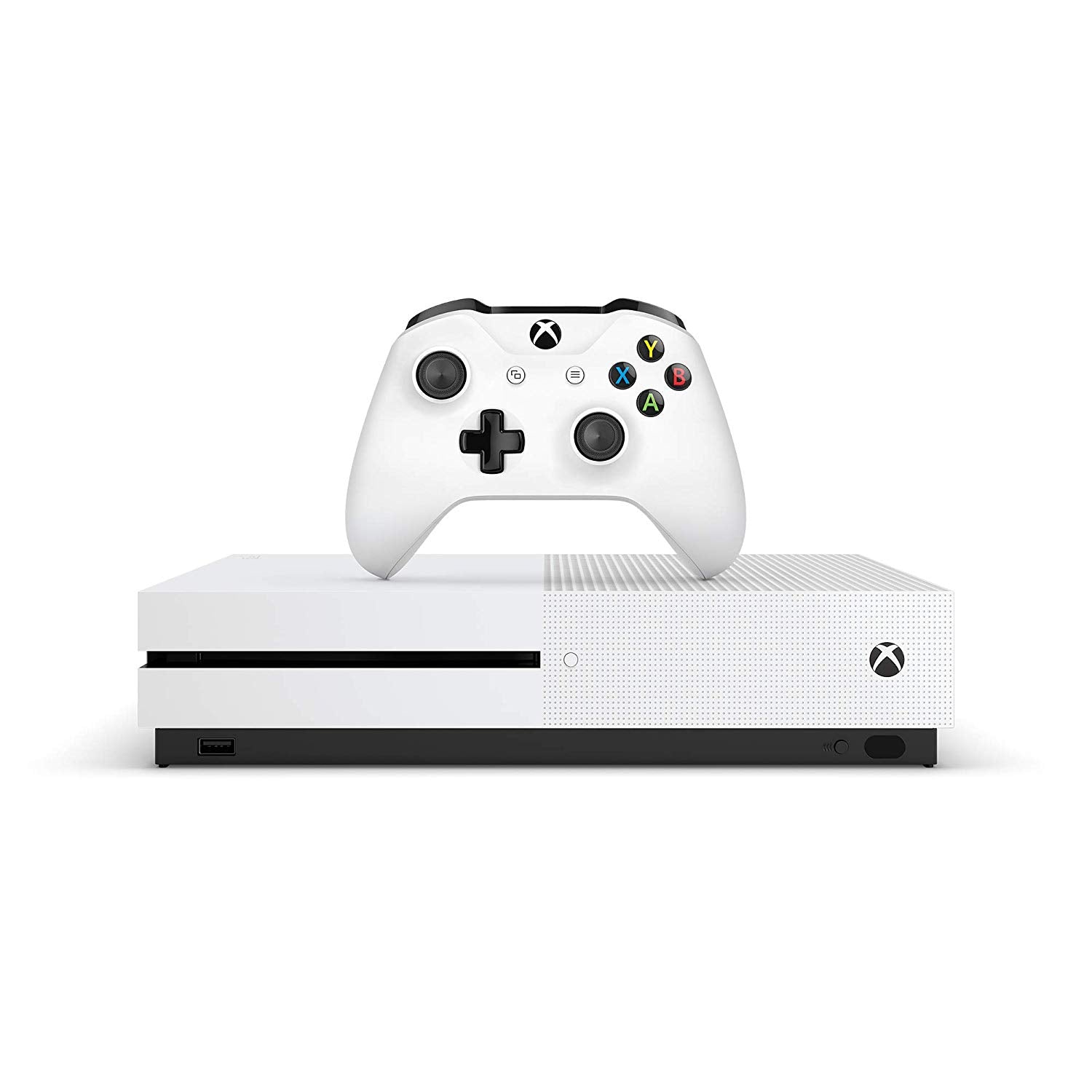 Konsole Slim 1TB weiß + FIFA 21 + Original Controller