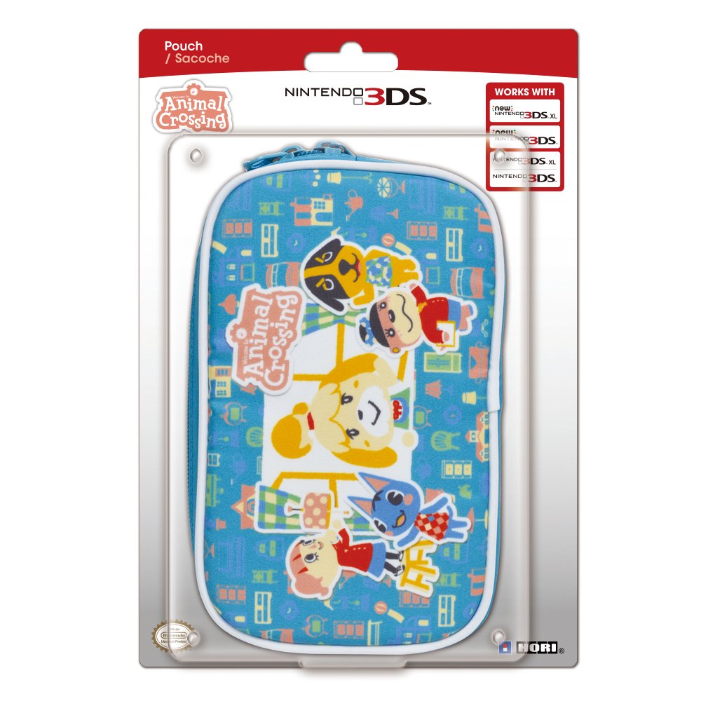 Tasche / Carry Case / Travel Bag Animal Crossing blau-türkis [Hori]