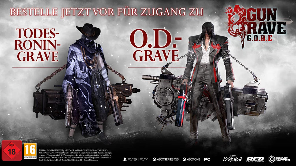 Gungrave: G.O.R.E. (DE) — Day One Edition