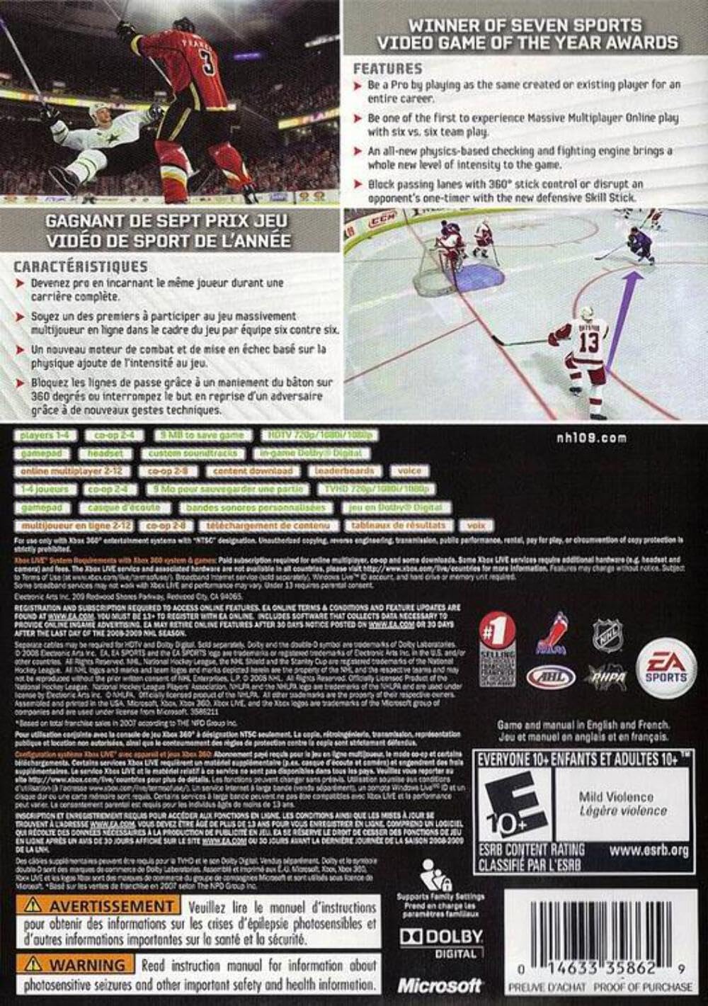 NHL 09 (US)