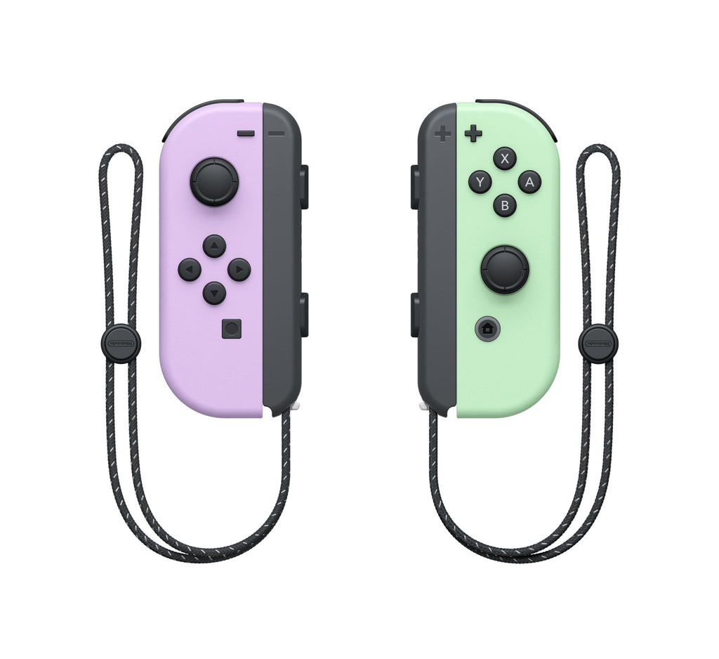 2 Original Joy-Con Controller Pastell-Lila/Grün