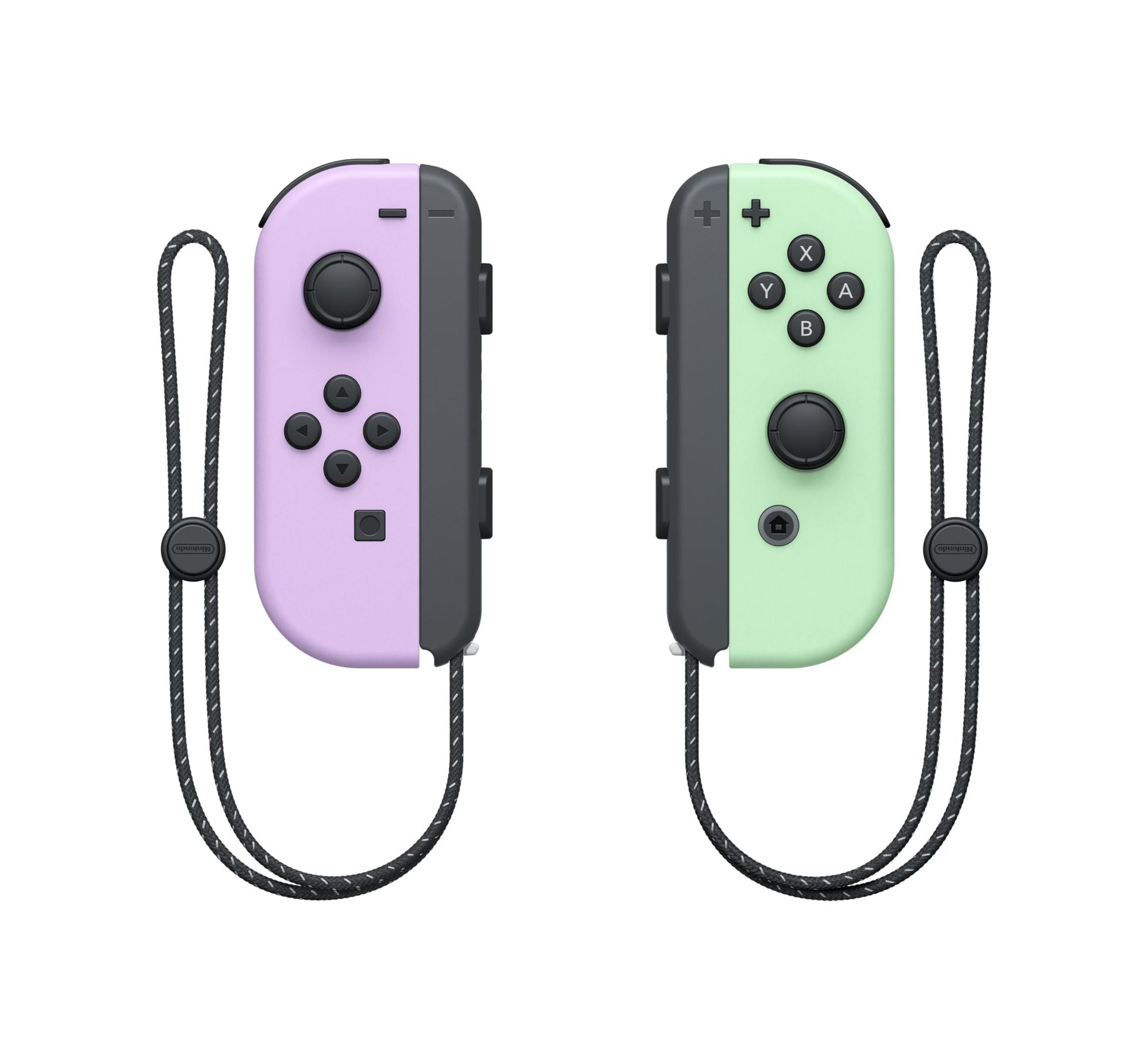 2 Original Joy-Con Controller Pastell-Lila/Grün