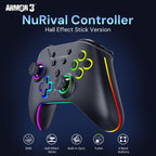 Controller NuRival Wireless Hall Effekt schwarz [Armor3]