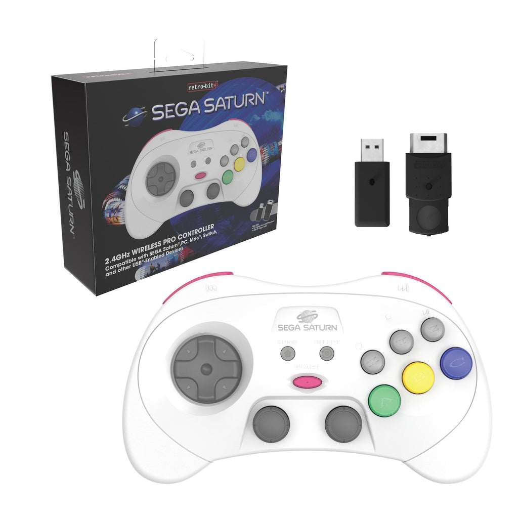Wireless Controller / Pad mit USB Adapter weiße Edition [retro-bit] — weiße Edition