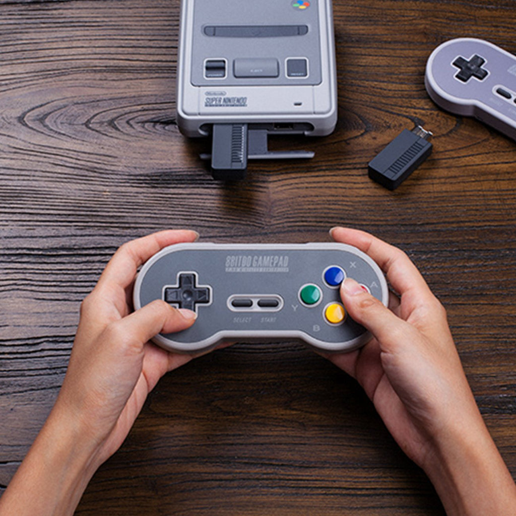 Controller / Pad SF30 2.4G Wireless für Mini Konsole grau [8bitdo]