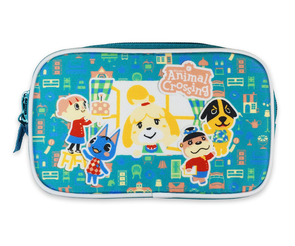 Tasche / Carry Case / Travel Bag Animal Crossing blau-türkis [Hori]