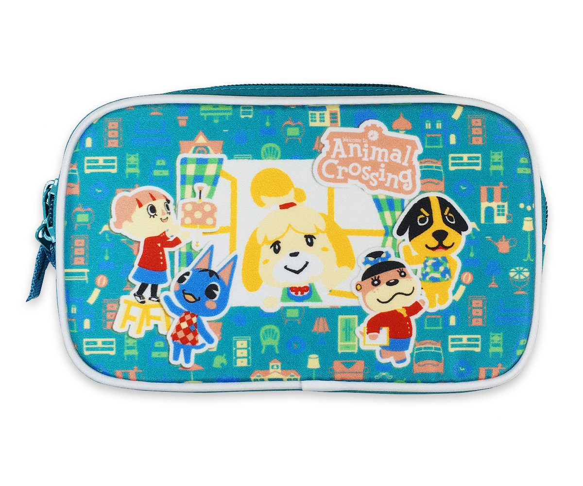 Tasche / Carry Case / Travel Bag Animal Crossing blau-türkis [Hori]
