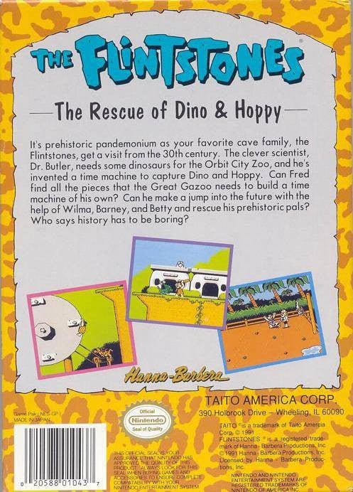 The Flintstones: The Rescue of Dino & Hoppy (US)