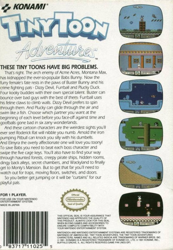 Tiny Toon Adventures 1 (US)