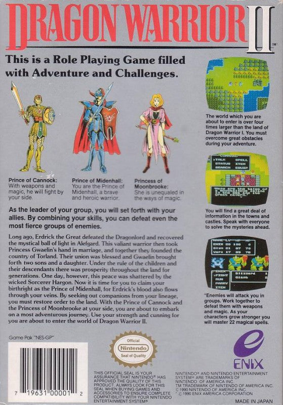 Dragon Warrior II / 2 (US)