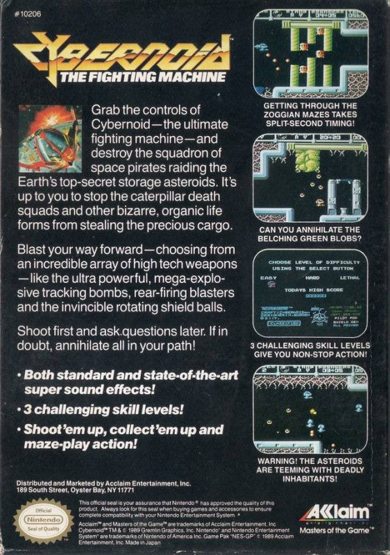 Cybernoid: The Fighting Machine (US)