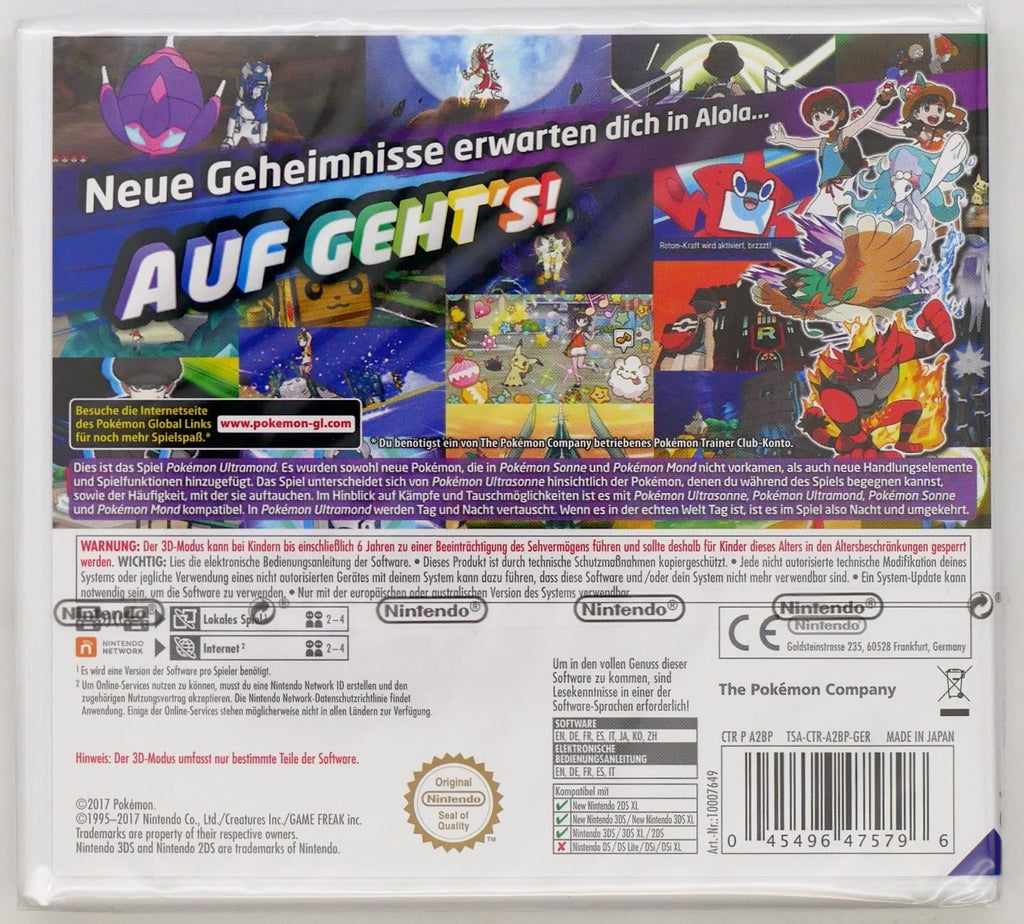 Pokémon Ultramond (DE) · Sammlerstück