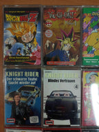 MC Kassetten-Set S60: Knight Rider, Digimon, Dragonball, Yu Gi Oh, Lucky Luke Europa