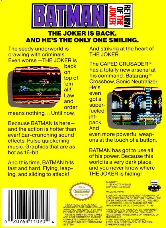 Batman: Return of the Joker (US)