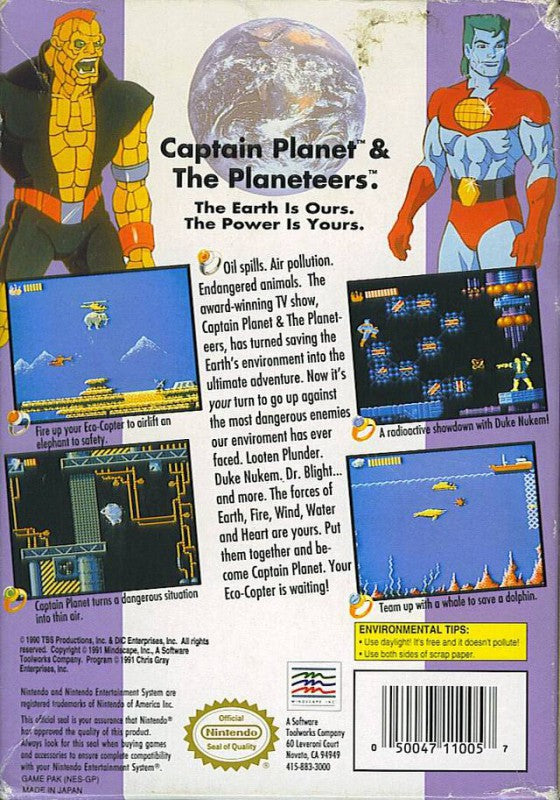 Captain Planet and the Planeteers (US)