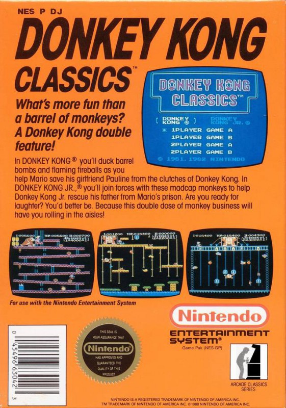 Donkey Kong Classics (US)