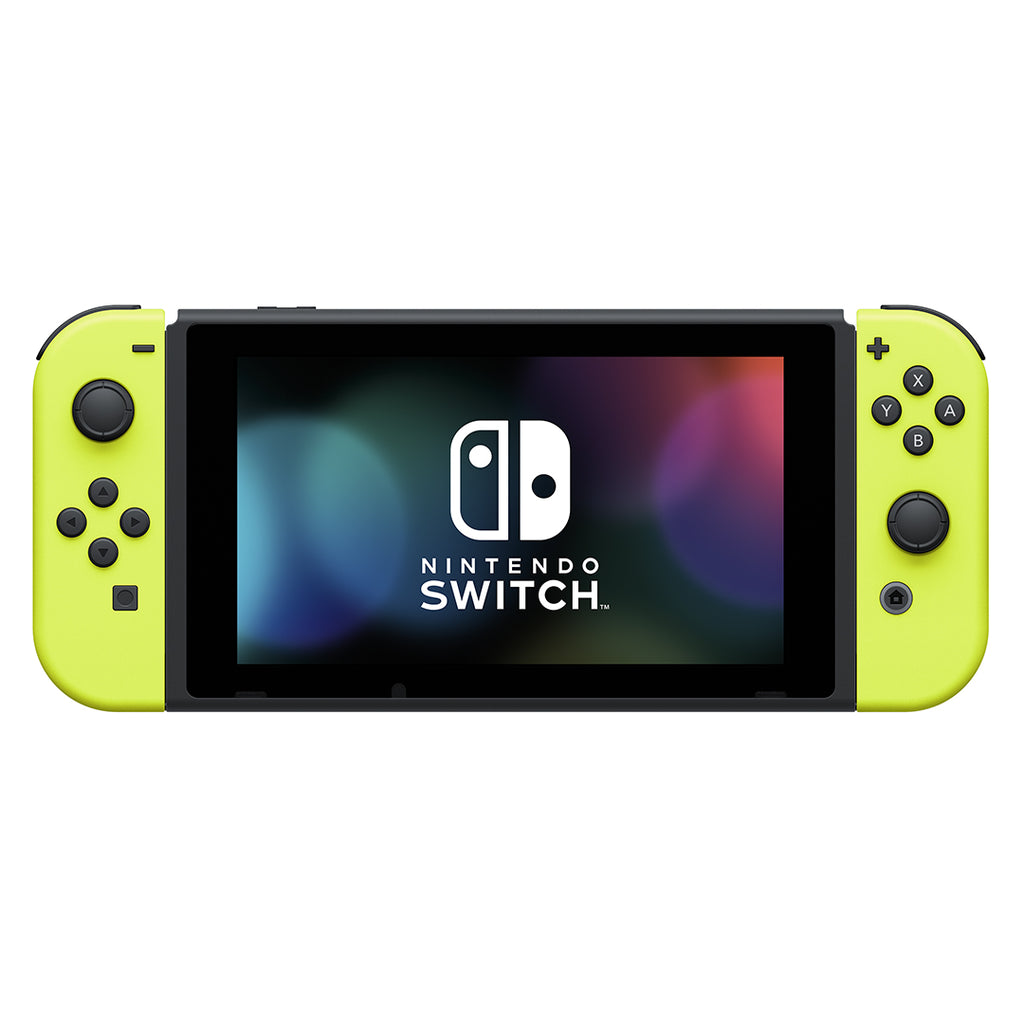 Konsole Neon-Gelb + Dock + HDMI Kabel + Grip + Netzteil