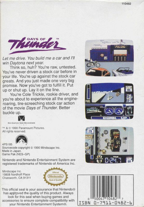 Days of Thunder (US)