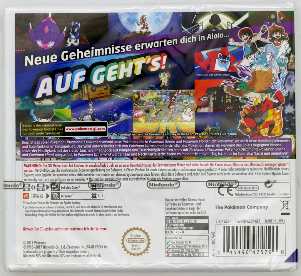 Pokémon: Ultramond (DE) · Sammlerstück