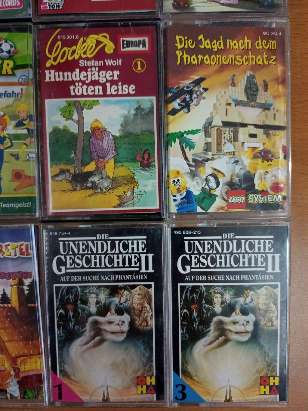 MC Kassetten-Set S49: Teufelskicker, Lauras Stern, Die unendliche Geschichte Kinder