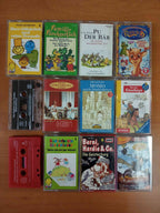 MC Kassetten-Set S47: Pu der Bär, Momo, Rudolph Europa Karussell Kinder Sammlung