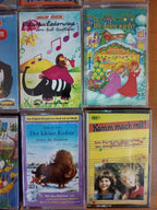 MC Kassetten-Set S38: Alf, Spongebob, Der kleine Eisbär Kinder Karussell Sammlung Tape
