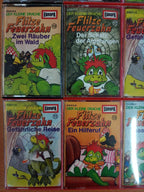 MC Kassetten-Set S35: Flitze Feuerzahn Kinder Jungen Mädchen Europa Sammlung