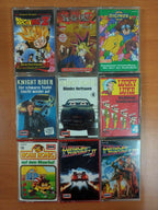 MC Kassetten-Set S60: Knight Rider, Digimon, Dragonball, Yu Gi Oh, Lucky Luke Europa