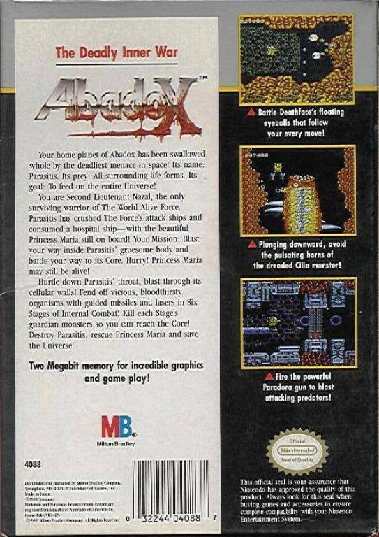 Abadox (US)