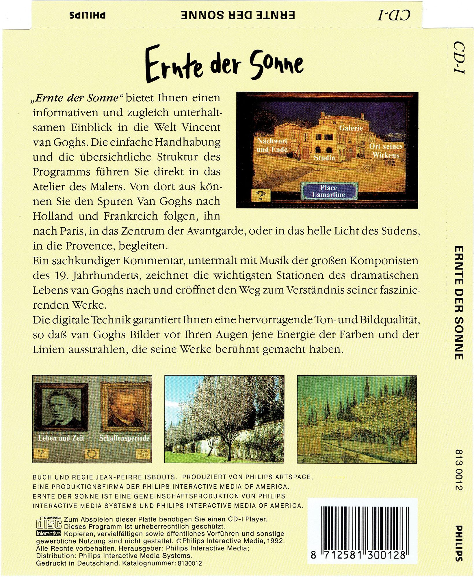 Ernte der Sonne: Van Gogh (DE)