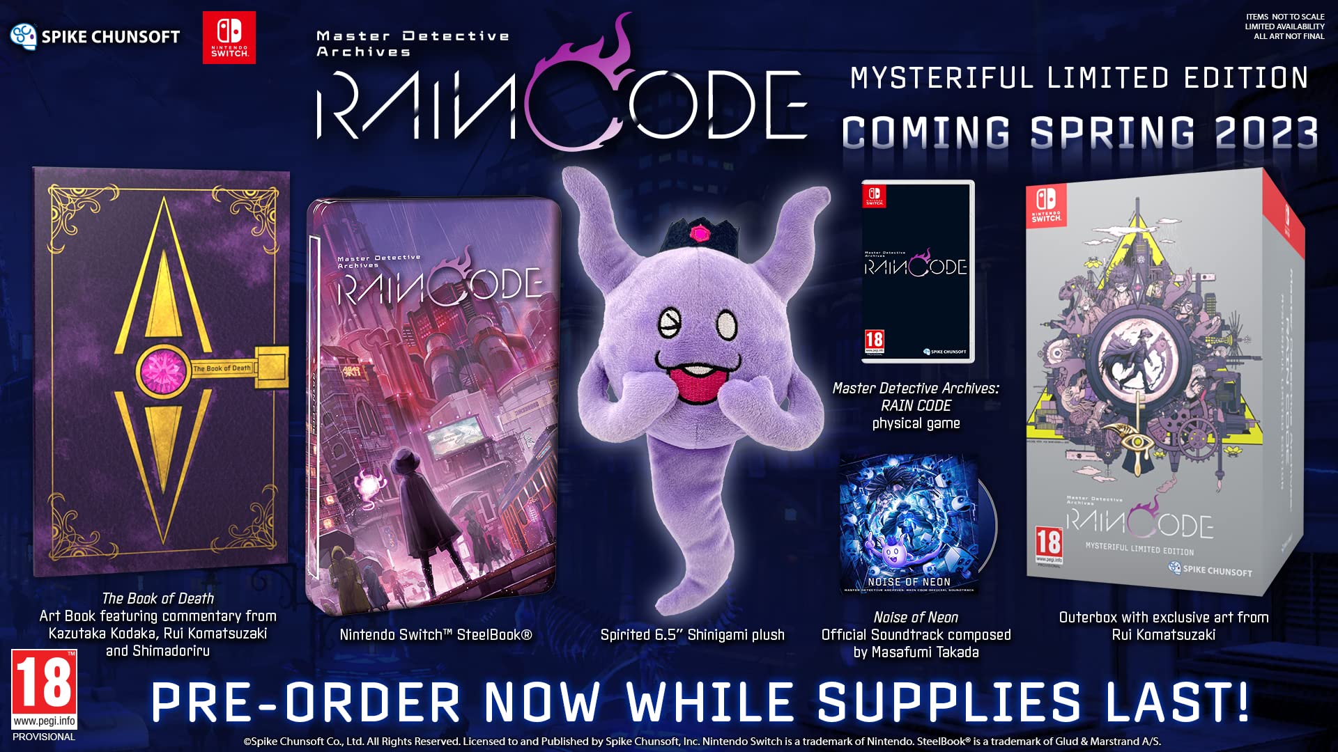 Master Detective Archives: Rain Code Mysteriful Limited Edition (DE) — Big Box