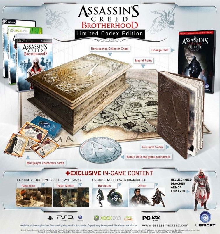 Assassin's Creed Brotherhood Limited Codex Edition (GB) — Limited Codex Edition